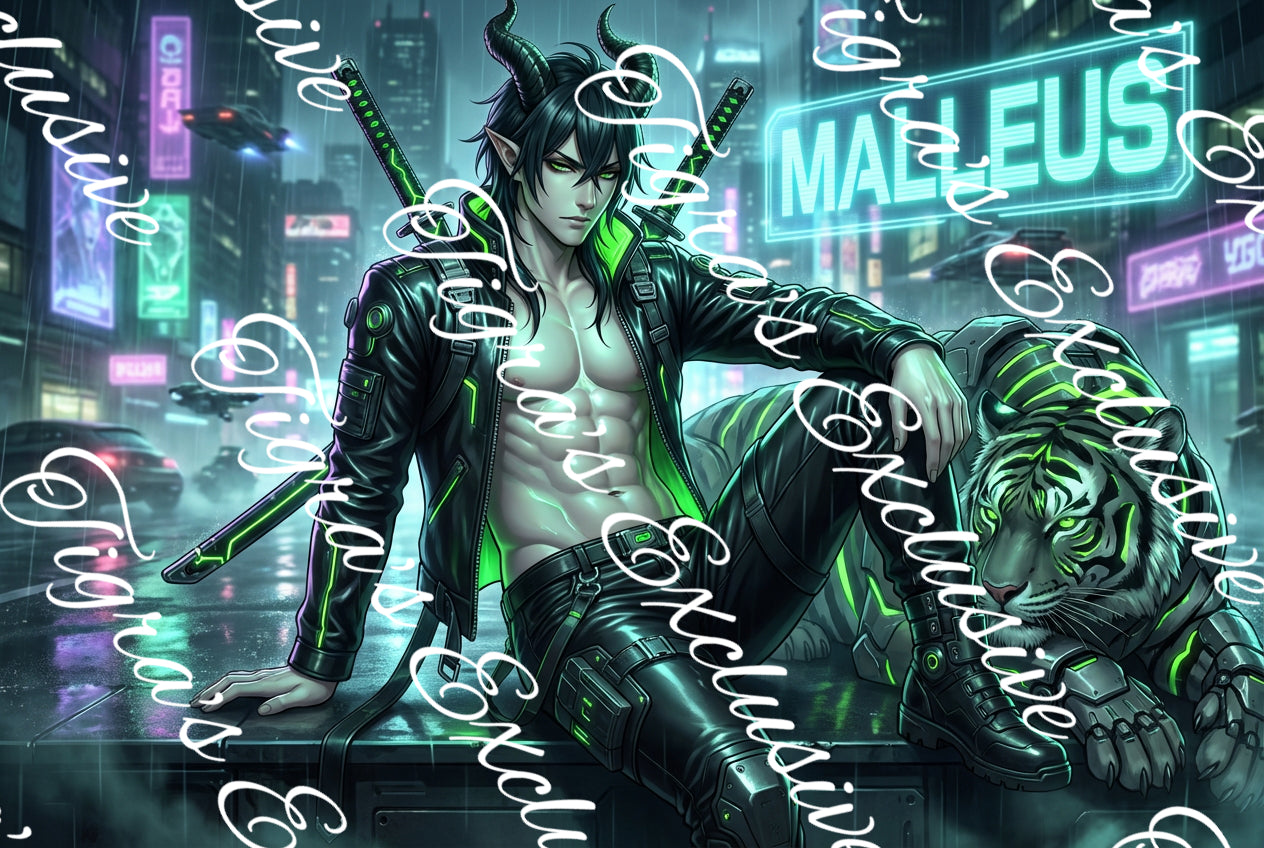 Cyberpunk Tiger Exclusive