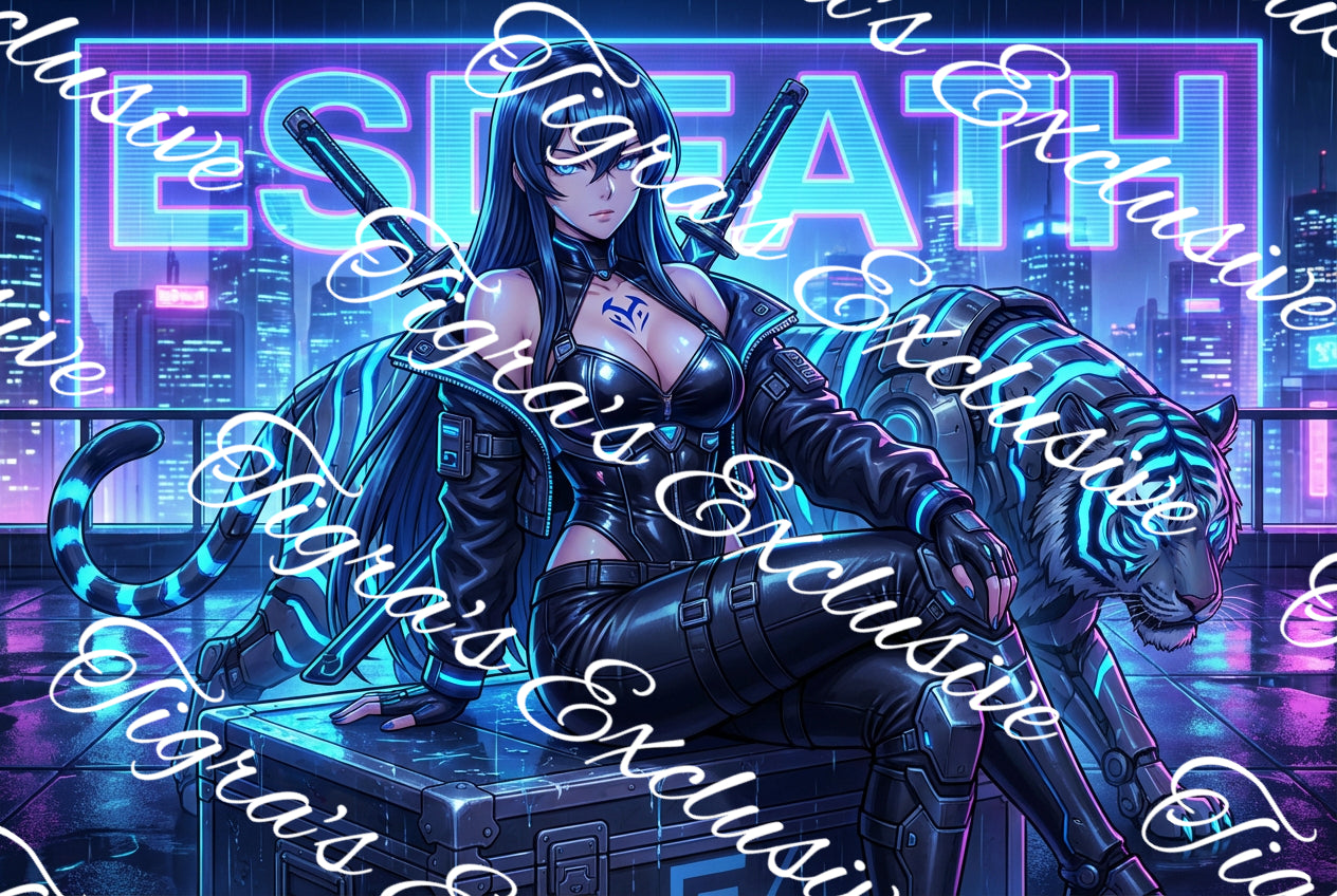 Cyberpunk Tiger Exclusive