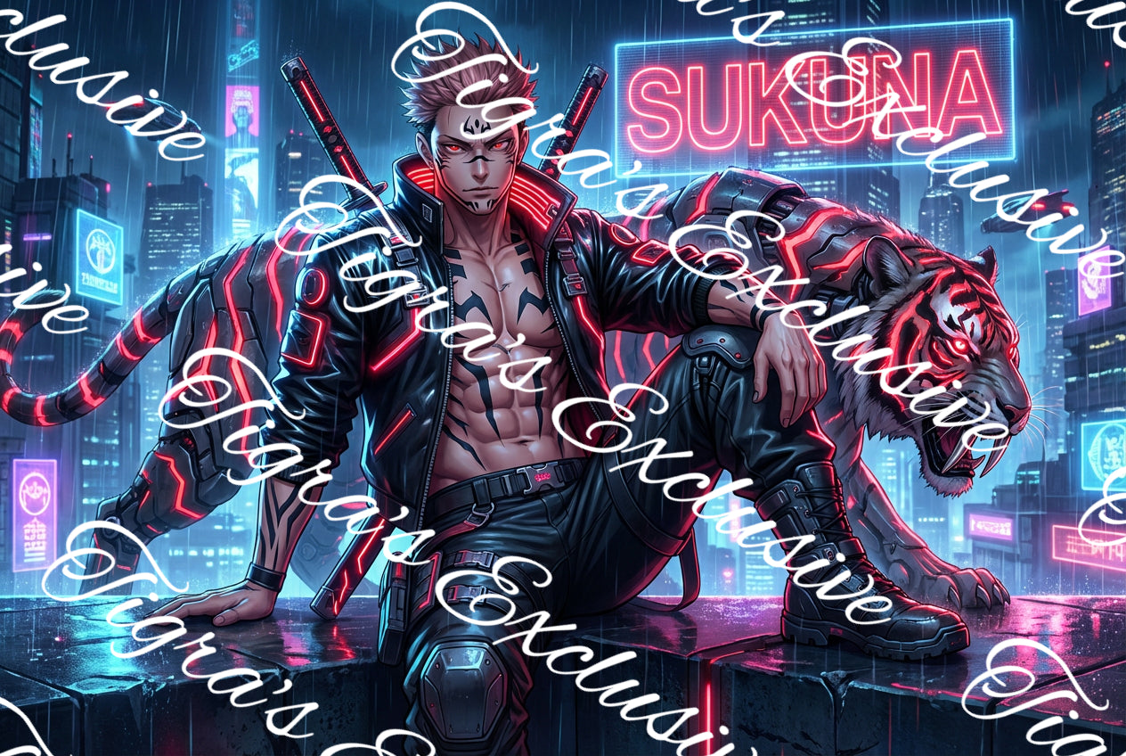 Cyberpunk Tiger Exclusive