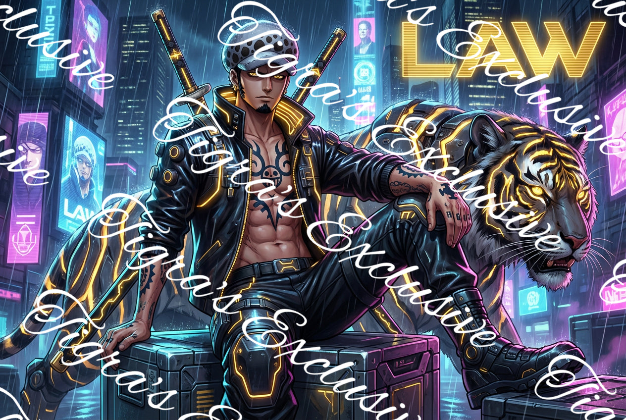 Cyberpunk Tiger Exclusive