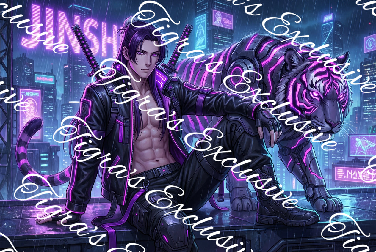 Cyberpunk Tiger Exclusive