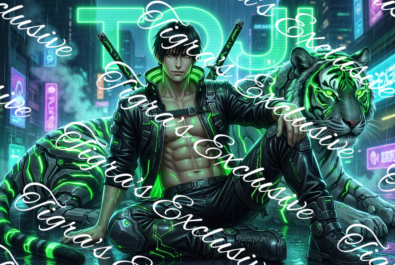 Cyberpunk Tiger Exclusive