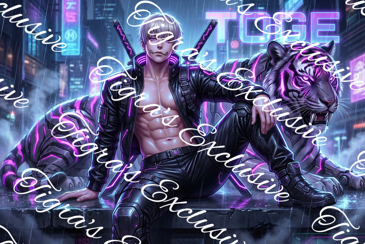 Cyberpunk Tiger Exclusive