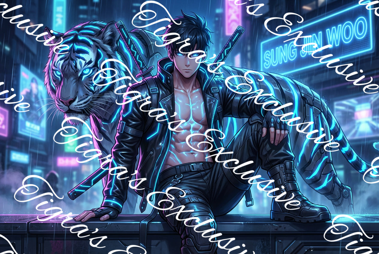 Cyberpunk Tiger Exclusive