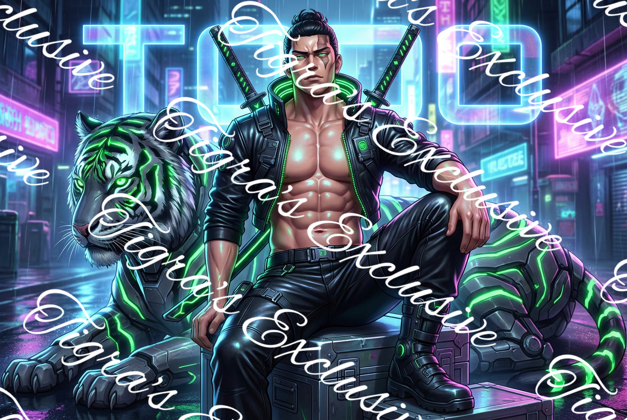 Cyberpunk Tiger Exclusive
