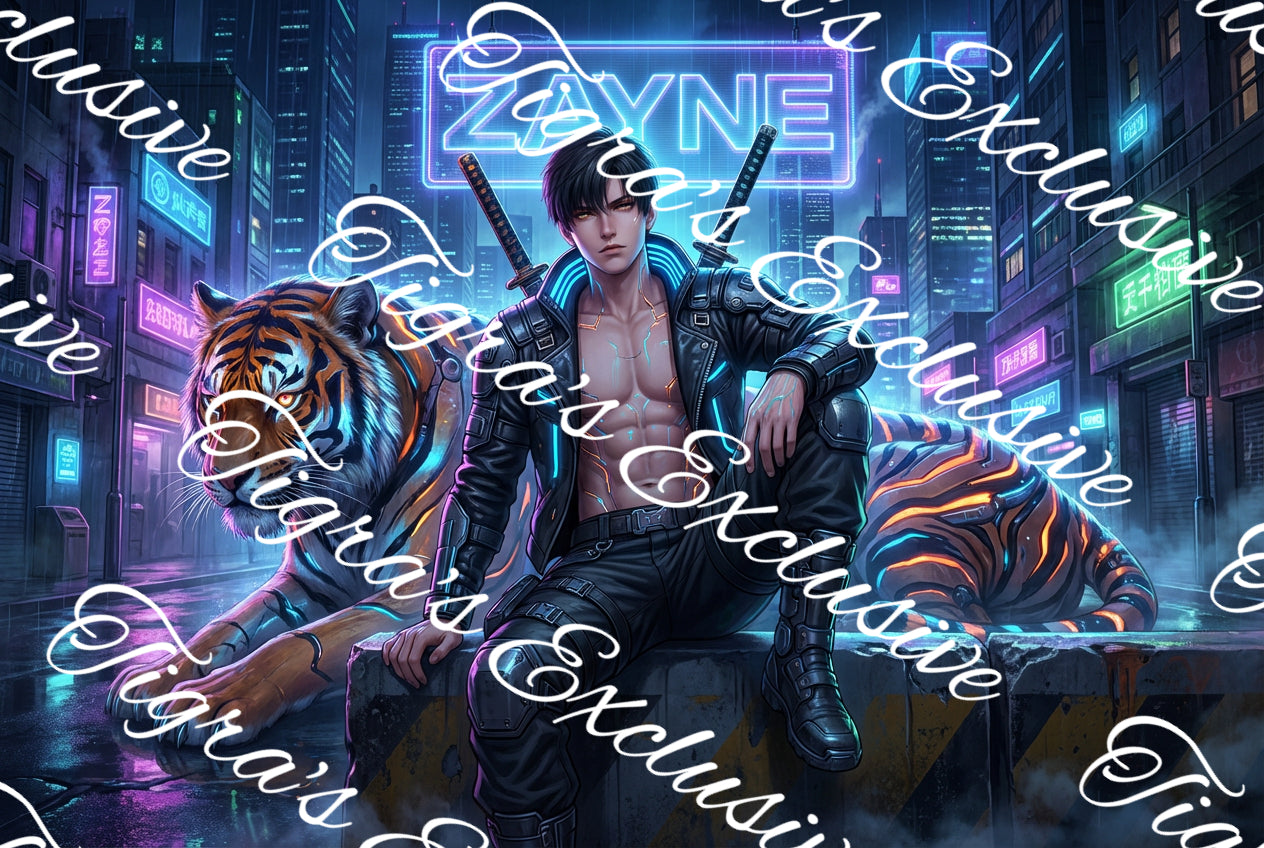 Cyberpunk Tiger Exclusive
