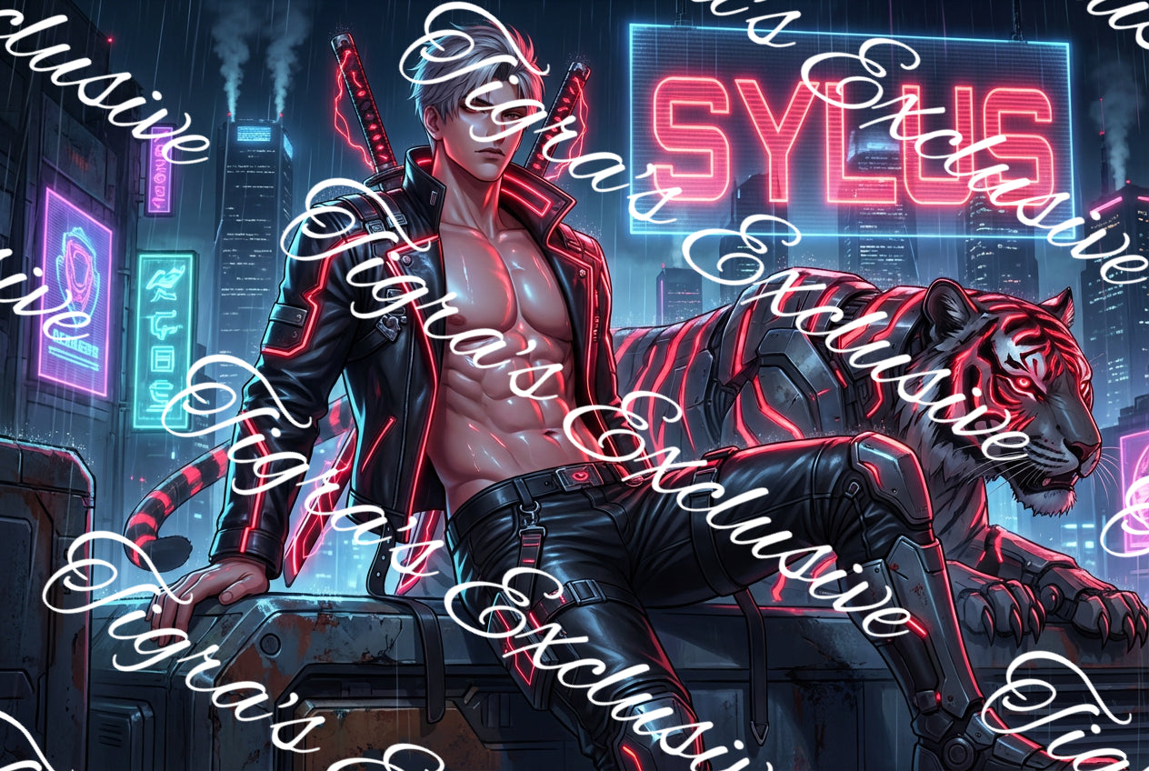 Cyberpunk Tiger Exclusive