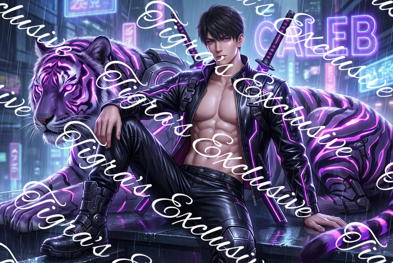 Cyberpunk Tiger Exclusive