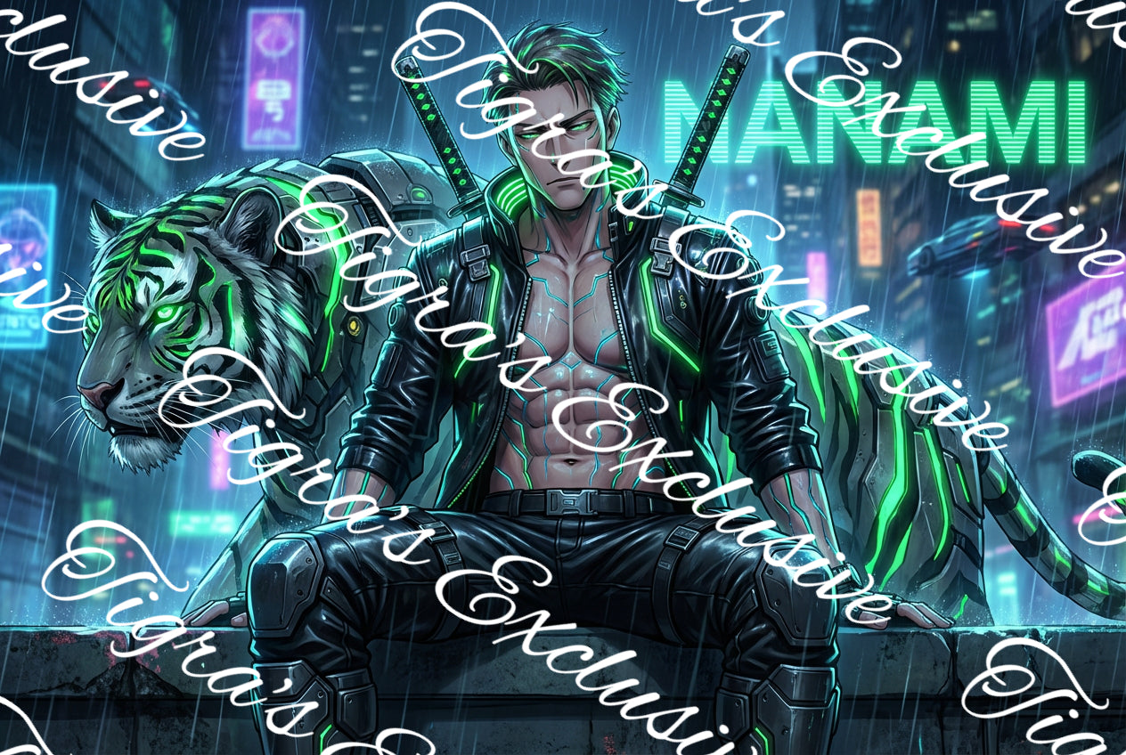 Cyberpunk Tiger Exclusive