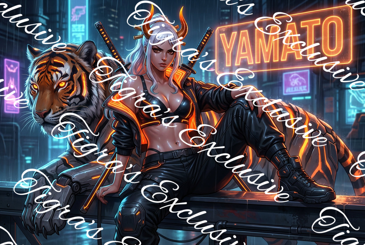 Cyberpunk Tiger Exclusive