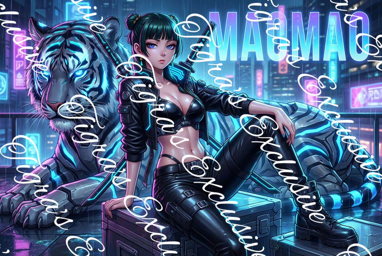 Cyberpunk Tiger Exclusive