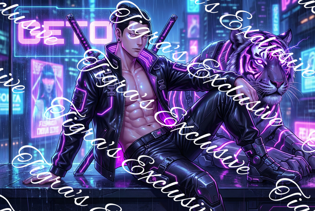 Cyberpunk Tiger Exclusive