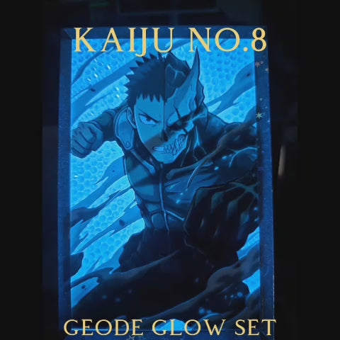 Kaiju No. 8 Geode Glow Exclusive Set