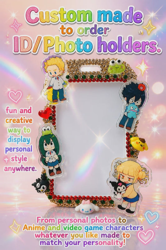 Custom Badge/ID/Photo Holders